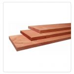 Douglas fijnbezaagde plank 22 x 200 mm