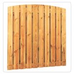 Scherm grenen 17 mm 180 x 180 cm toog, gewolmaniseerd 21 planks
