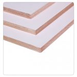Okoume multiplex gegrond 122 x 250 cm