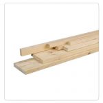 Vuren plank 18 x 120 x 4200 mm