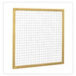 Betonijzer trellis 180 x 180 cm, gewolmaniseerd