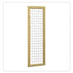 Betonijzer trellis 60 x 180 cm, gewolmaniseerd