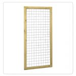 Betonijzer trellis 90 x 180 cm, gewolmaniseerd